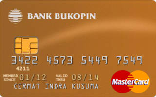 Kartu Kredit Bukopin Gold Mastercard - Cermati.com